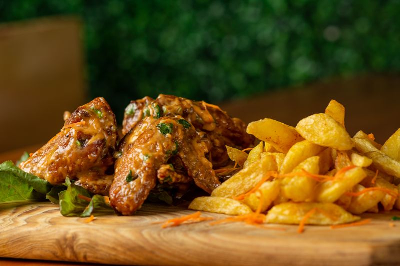 Classic bone-in wings for catering