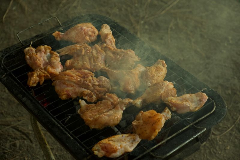 Smoked wings specialty catering